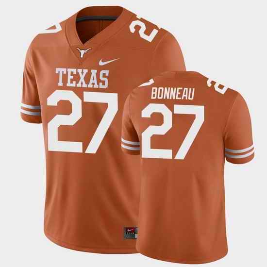 Men Texas Longhorns Skyler Bonneau College Football Texas Orange Game Jersey
